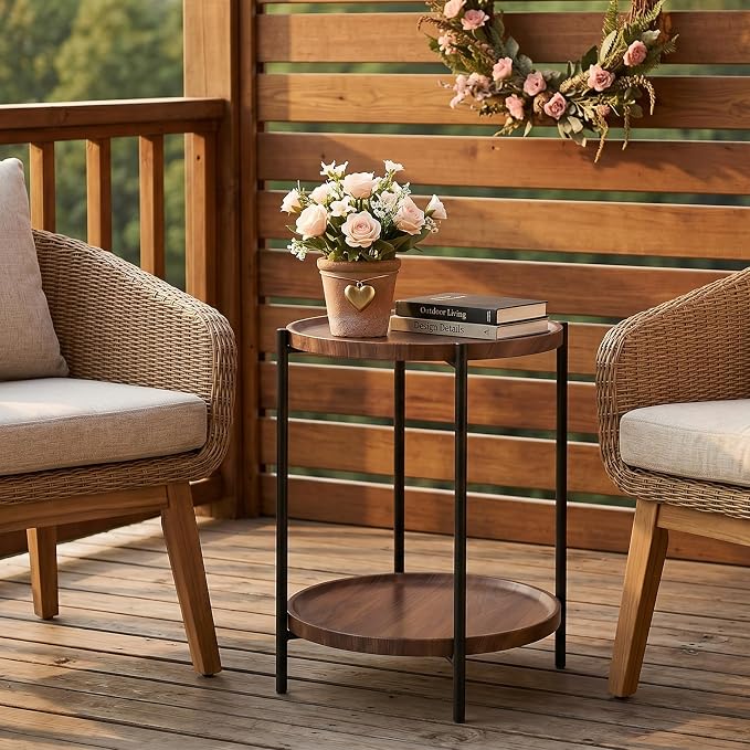 danpinera 2-Tier End Table
