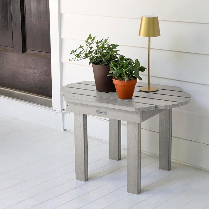 highwood Classic Westport Side Table, Harbor Gray