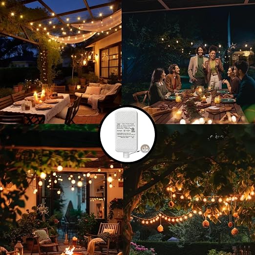 Class 2 Power Supply for Permanent Outdoor Lights,72W 24V 3A Power Adapter | LED Transformer Replacement and Suitable for Permanent Outdoor Light