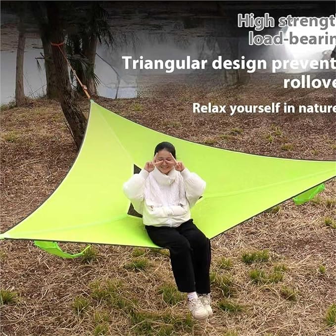 Camping Hammock， Portable Camping Hammock with Storage Bags(4m(13ft))