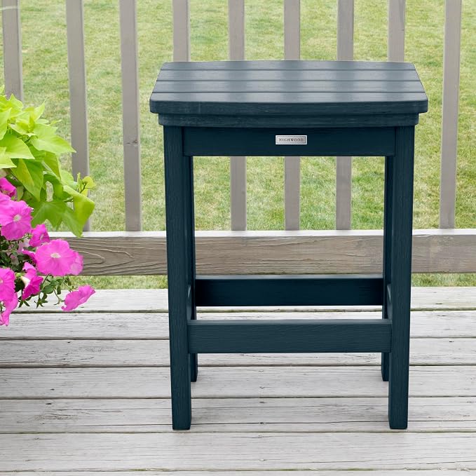 highwood Lehigh 3pc Counter Height Balcony Dining Set, Federal Blue