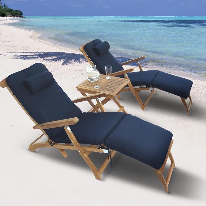 Royal Teak Collection PCTB Folding Picnic Table, Outdoor Side Table, Foldable Patio Tables, Wooden Side Tables for Garden, Deck, Balcony, and Outdoor Living Spaces