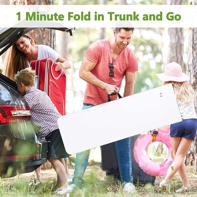 Folding Tables 6Ft Outdoor Dining Table, Portable Picnic Table Fold Up Lightweight Party Tables, 6 Foot Bench Camping Bench, Mesas Para Fiestas Beach Benches Garden Bench