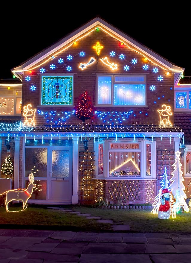 Brightown Solar String Lights Outdoor Waterproof, 39FT 100LEDs, Multicolor | 18 Colors Changing Fairy Rope Light Solar Powered with Remote, Trampoline Light Rope Lighting for Outside Christmas Party