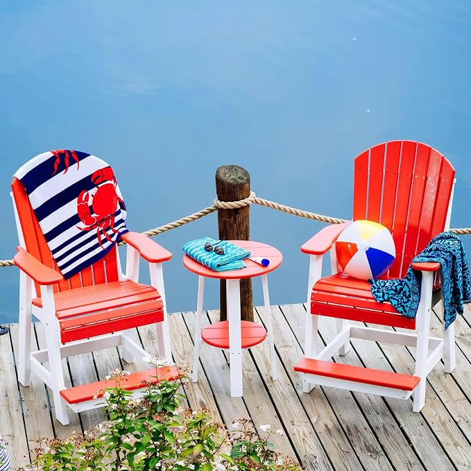 LuxCraft Deluxe End Table 28" Aruba/Black