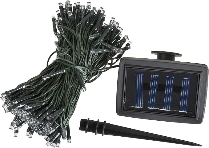 Pure Garden 2-Pack Solar Powered LED String Lights