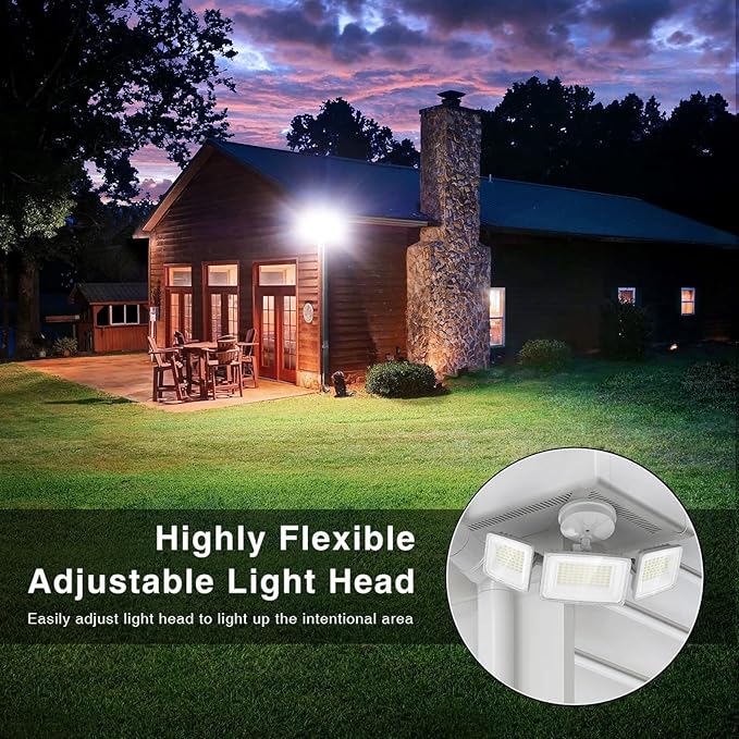 Onforu 150W LED Security Light, 15000LM Outdoor Flood Light Switch Controlled, IP65 Waterproof LED Exterior Floodlight, 6500K White Wall Mount Security Lighting for Entryway, Garage, Yard, Eave