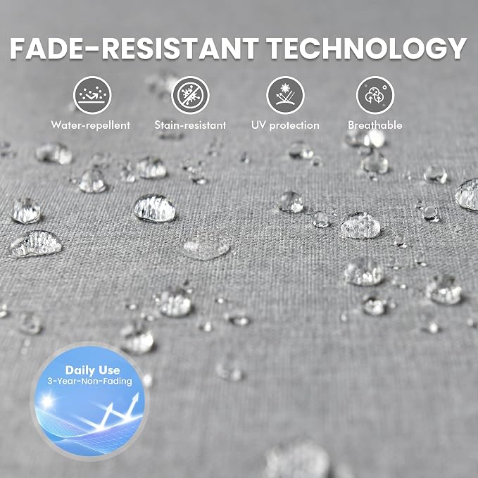 Outdoor Swivel Rocker Patio Chairs with Side Table,Wicker Swivel Rocking Chair Set of 2,3PCS High Back Wicker Patio Furniture Set Glider Chairs for Porch, Balcony, Deck,Yard,Grey