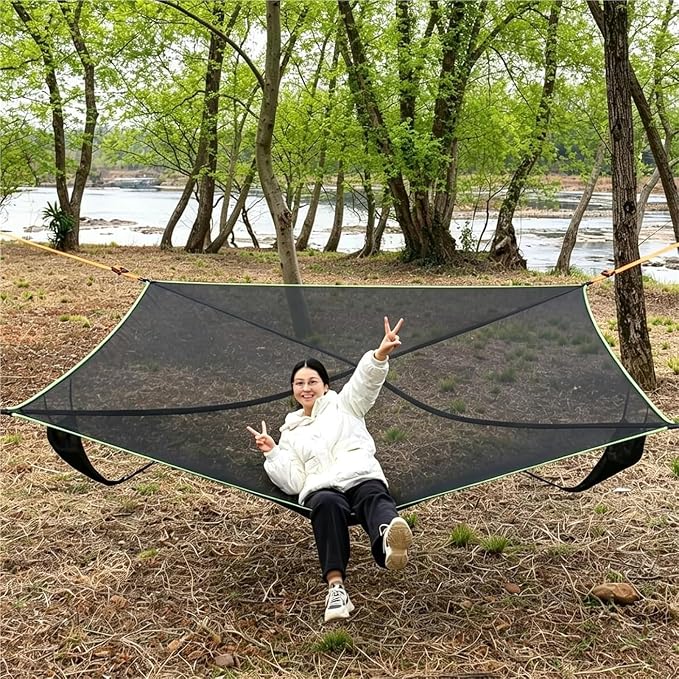 Camping Hammock， Multi Person Hammock Hold Up to 660 Lbs