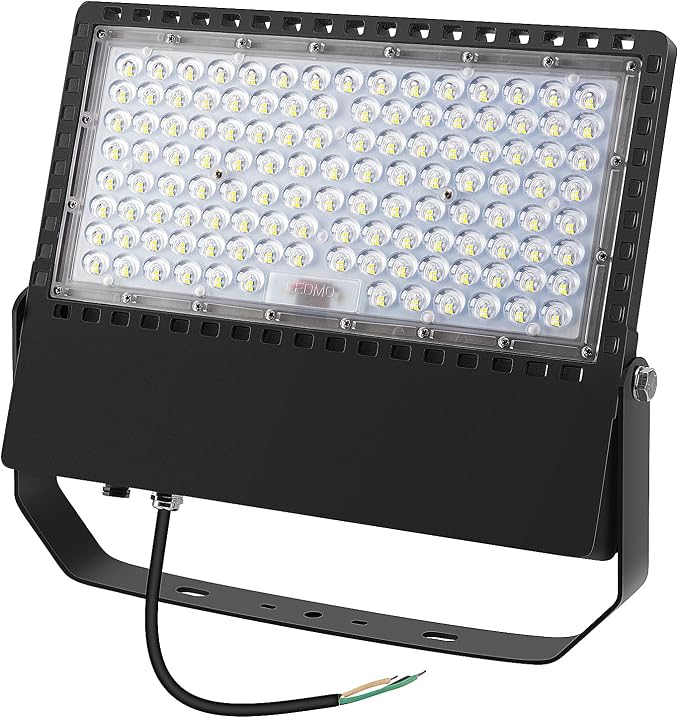 Juyace 36000Lm 240W Led Stadium Outdoor Flood Light Area Lighting for Sport | Super Bright Arena Lights，Commercial Area Lighting,5000K Daylight,100-277V,IP65 Waterproof,For Sport Court,Switch Control