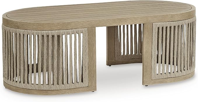 Serena Shores - Rectangular Cocktail Table - Beige