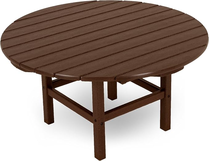 Ivy Terrace™ Round 37" Conversation Table in Mahogany