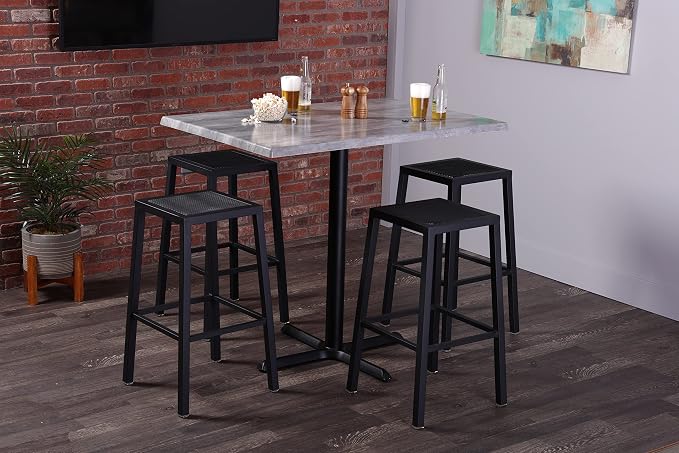 30" x 30" Natural, Indoor/Outdoor All-Season EnduroTop Table Top with Umbrella Hole