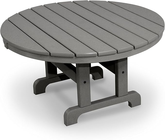 Ivy Terrace™ Classics Conversation/Coffee Table, Slate Grey