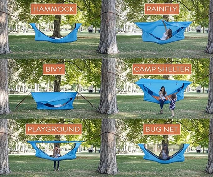 Camping Hanging Hammock Outdoor Water-Proof Shade Villa Garden Leisure Sofaa Hammock that Can Lie Flat A A