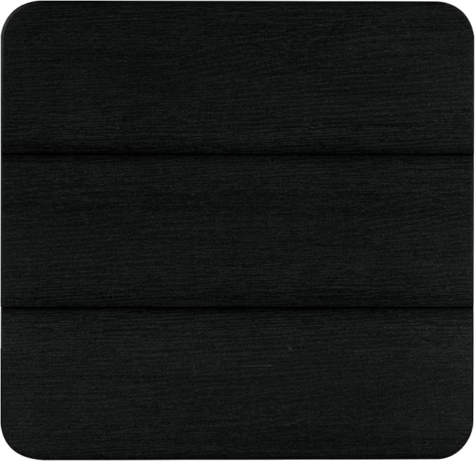 highwood Italica Modern Adirondack Side Table, Black