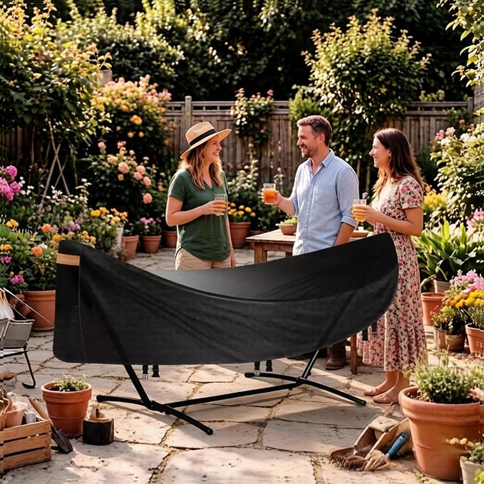 Hammock Covers for Outdoor Waterproof | Heavy Duty Windproof Protector,Camping Hammock Cover,for Outdoor Hiking Biking Cycling Mountain Fishing Picnic Garden