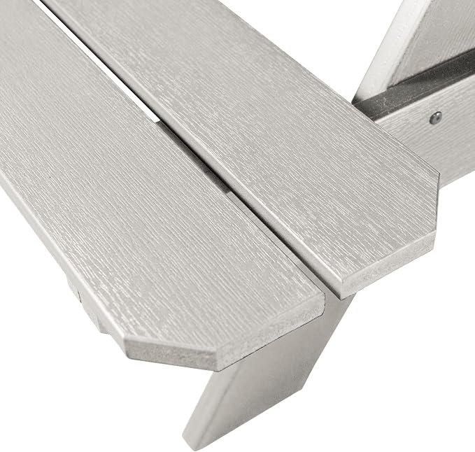 Highwood Professional Commercial Grade National Picnic Table, Harbor Gray