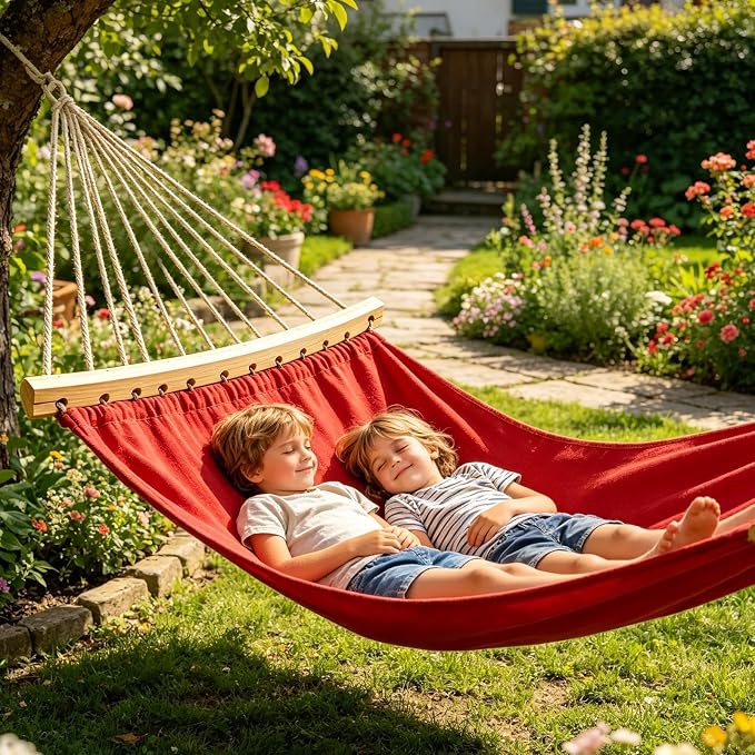 Hammock Spreader Bars 2pcs, 12 Hole Detachable Wooden Design, 40cm/50cm, Outdoor Hanging Hämmock Support Bars, Hammock Replacement Accessories, for Garden Camping Patio