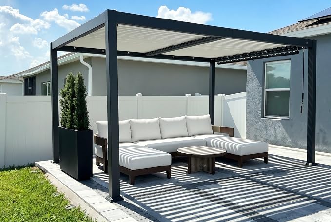 PURPLE LEAF Patio Furniture Set with Daybeds and Table 5 Pieces Modern Aluminum Sectional Sofa Outdoor Conversation Sets 7.87" Thick Removable Cushions & Pillows for Porch Yard Garden