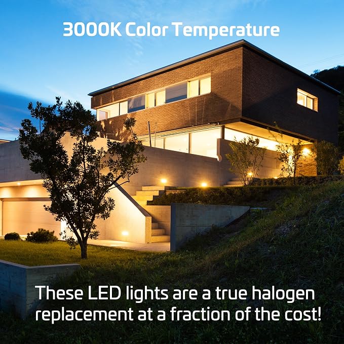 Newhouse Lighting WW15BRZ-2 16-Watt Outdoor Die-Cast Aluminum LED Wall Wash Flood, Weatherproof Landscape Lighting 1500 Lumens, 3000K Warm White, 120-277V, 1/2" Knuckle Mount, Bronze, 2-Pack