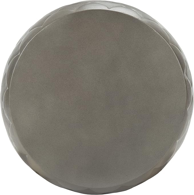 SAFAVIEH Outdoor Collection Julyvia Modern Dark Grey Concrete Accent Table (Fully Assembled) VNN1037A