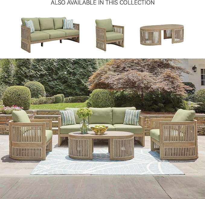Serena Shores - Rectangular Cocktail Table - Beige