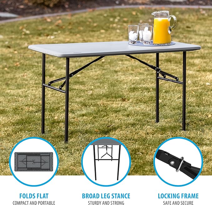 Lifetime 4-Foot Essential Folding Table