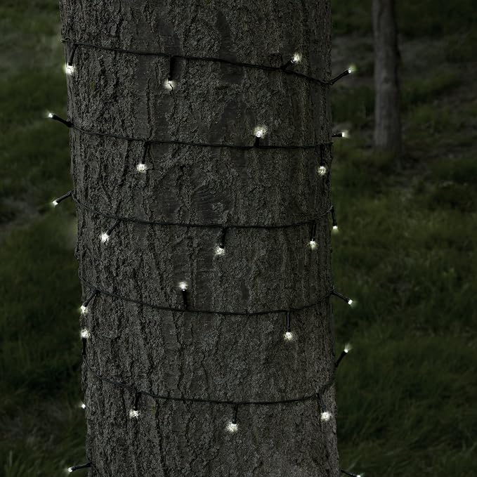 Pure Garden 2-Pack Solar Powered LED String Lights