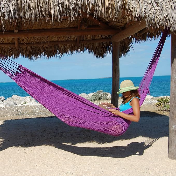Double Mayan Hammock (Purple)