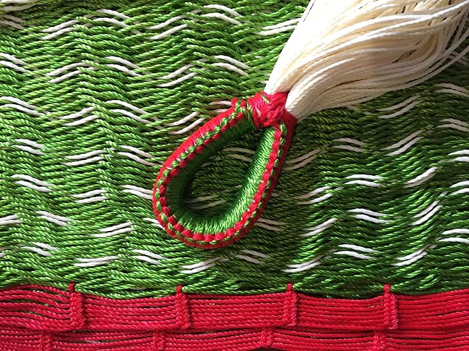 Traditional Mayan Hammock -Nopales Hammock (Large) - Thick Nylon Thread