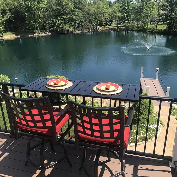 Deckorators Aluminum Deck Rail Table