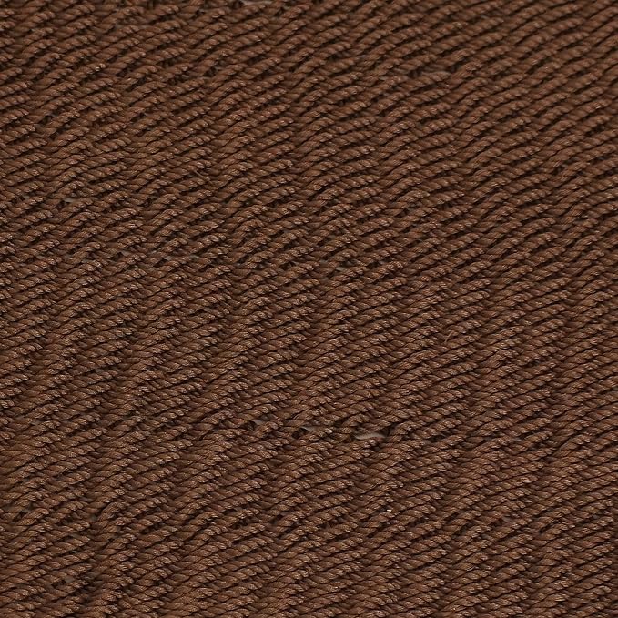 Sunnydaze Soft-Spun Polyester Rope Double Hammock for Outside - 600-Pound Weight Capacity Extra Large Hammock - Mocha