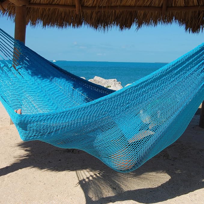 Double Mayan Hammock (Light Blue)