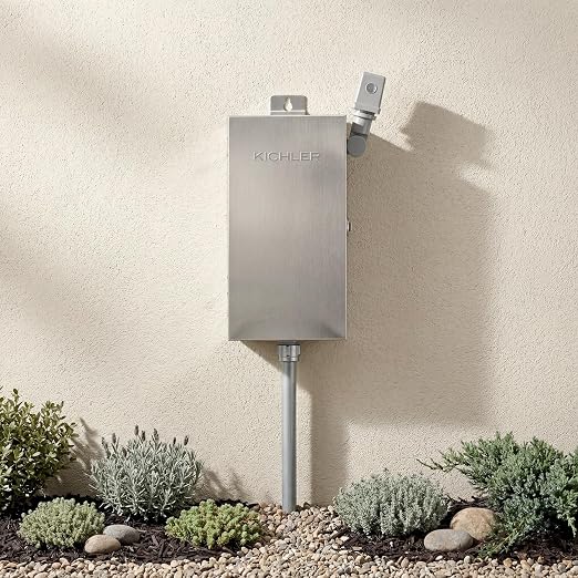 Kichler Plug-In Photocell, Lighting Sensor Compatible with Kichler Transformers, (4.25" H x 2" W x 2" L), 15565BK