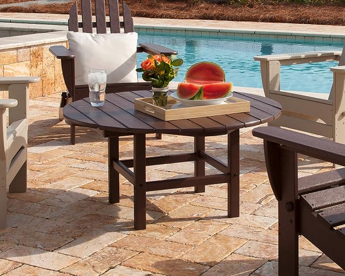 Ivy Terrace™ Round 37" Conversation Table in Black