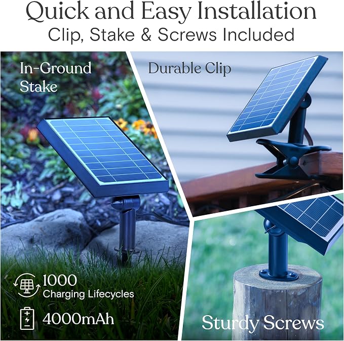 Brightech Ambience Pro Super Bright Solar - 48 Ft Remote Control Outdoor String Lights with Shatterproof Commercial Grade LED S14 Edison Bulbs, Waterproof Patio Light for Deck, 4W Soft White, 15 Bulbs