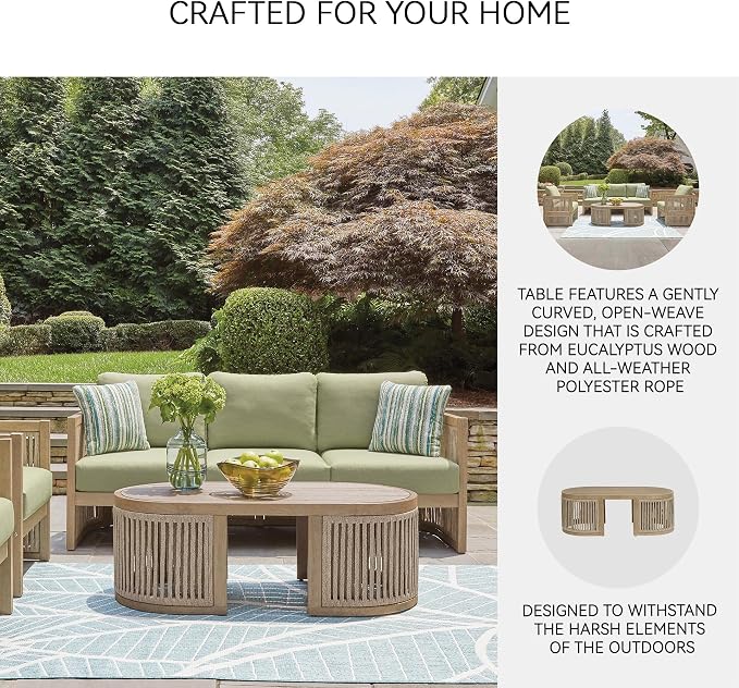 Serena Shores - Rectangular Cocktail Table - Beige