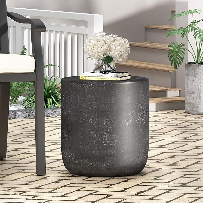 Christopher Knight Home Bianca End Table, Matte Black