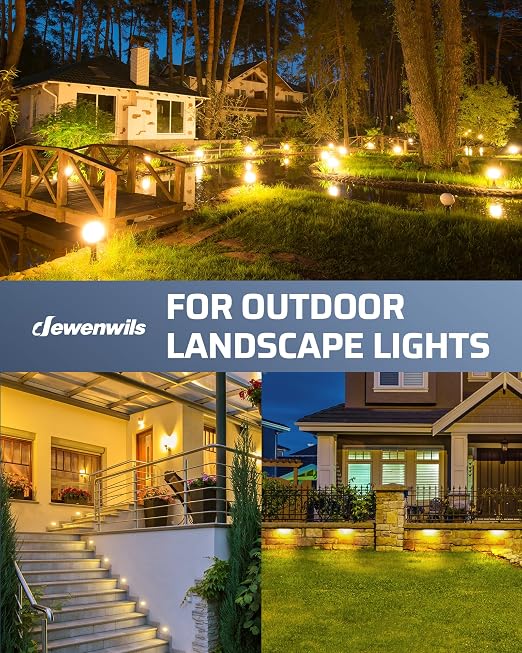 DEWENWILS 60W Low Voltage Transformer with Remote, Dusk to Dawn, Timer | 120V AC to 12V DC, Outdoor Low Voltage Transformer for Spotlight, Garden Light, Pathway Light