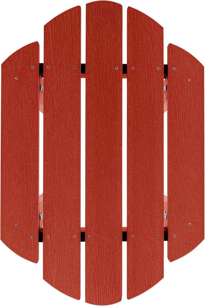 Highwood Classic Westport Side Table, Rustic Red
