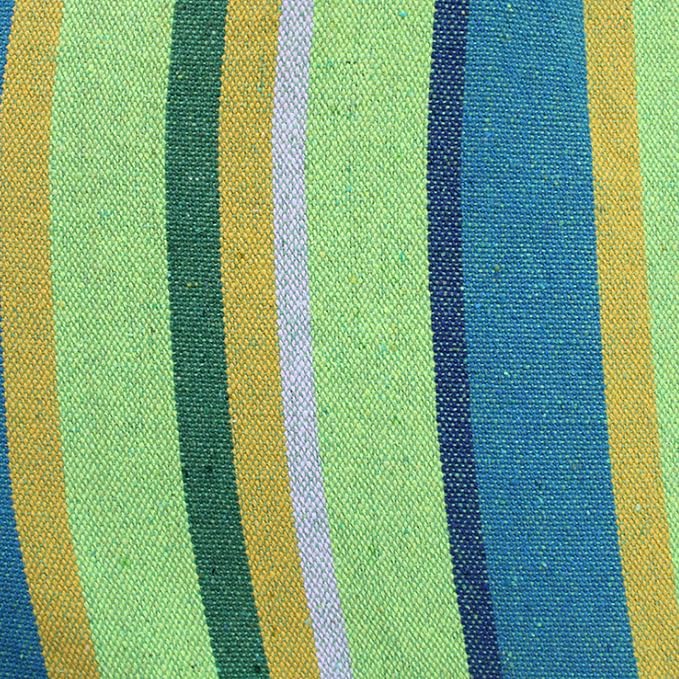 Cotton Fabric Hammock with Wood Spreader Bar and Fringed Deluxe Boho Style Swing Chair Indoor Bedroom Porch Yard Camping Hiking Travel Decor 200X150cm,Green