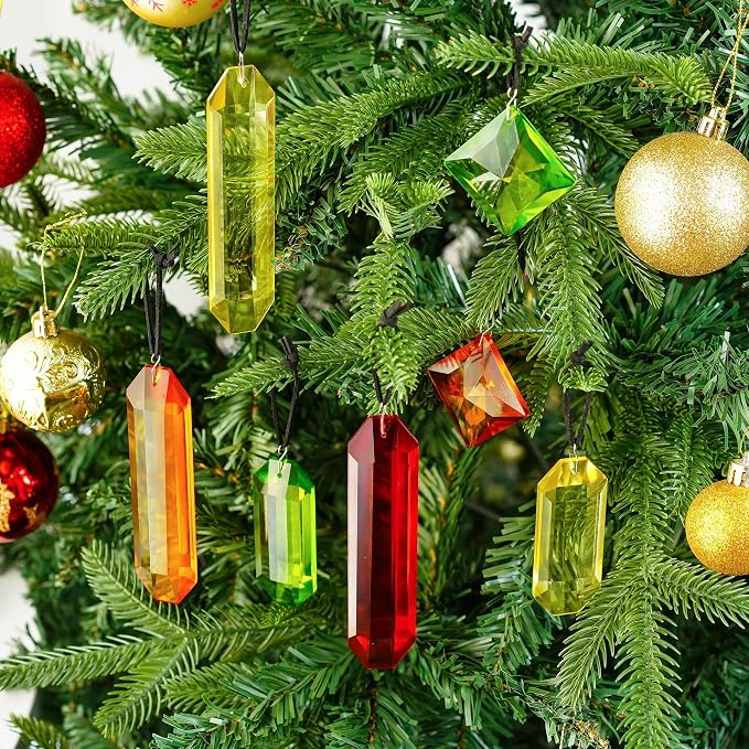 7PCS Crystal Prisms Suncatcher for Window Hanging (Season Design) | Rainbow Maker,Sun Catchers Indoor Window, Home Garden Thanksgivng Day Christmas Decorations,Gift For Women,Fall Decor