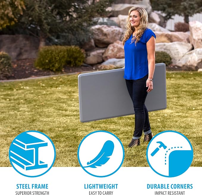 Lifetime 4-Foot Essential Folding Table
