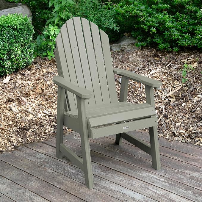 Highwood Hamilton Adirondack 7pc Dining Set, 84" x 42", Dining Height, Eucalyptus
