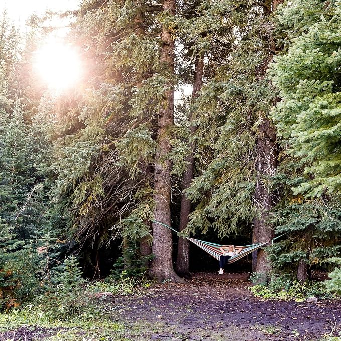 Grand Trunk TrunkTech Double Hammock, 11 ft, 500 lb, Lightweight, Eclipse