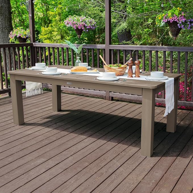 highwood Lehigh and Weatherly Rectangular Height Dining Table, 42 x 84