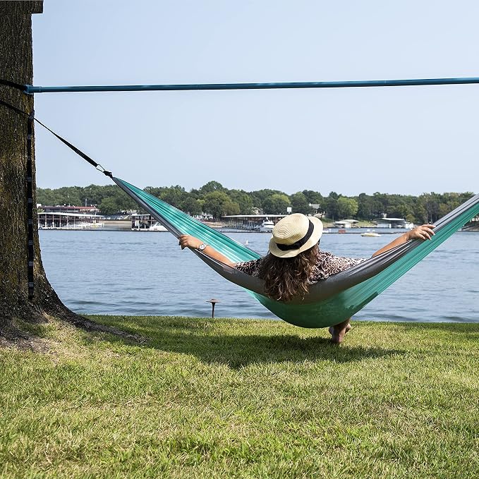Equip Single Point Portable Hammock Stand - Perfect for Lounging & Camping Hammocks - Hang Around & Enjoy The Outdoors - Up to 400lbs Capacity