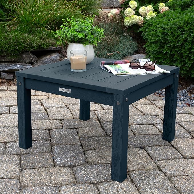 highwood AD-DSST1-FBE Adirondack Side Table, Federal Blue