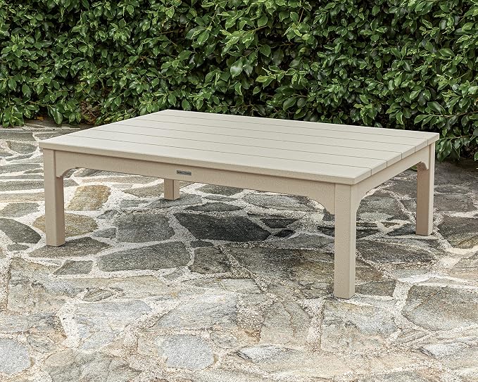 Martha Stewart by POLYWOOD® Chinoiserie Coffee Table in Sand